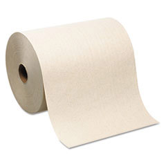 Sofpull Mechanical Recycled Paper Towel Rolls, Brown