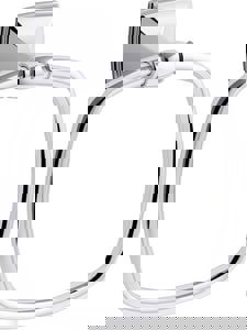 Square Closed Towel Ring in Polished Chrome