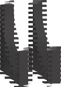 1-Hook Robe Hook in Matte Black