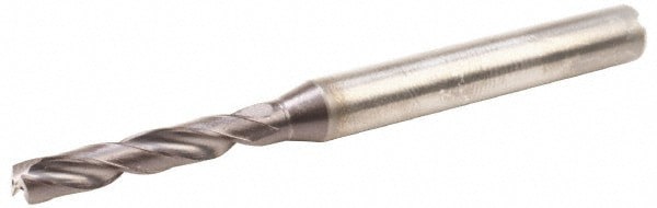 Screw Machine Length Drill Bit: 8.80 mm (0.3465) Dia, 180 deg, Solid Carbide