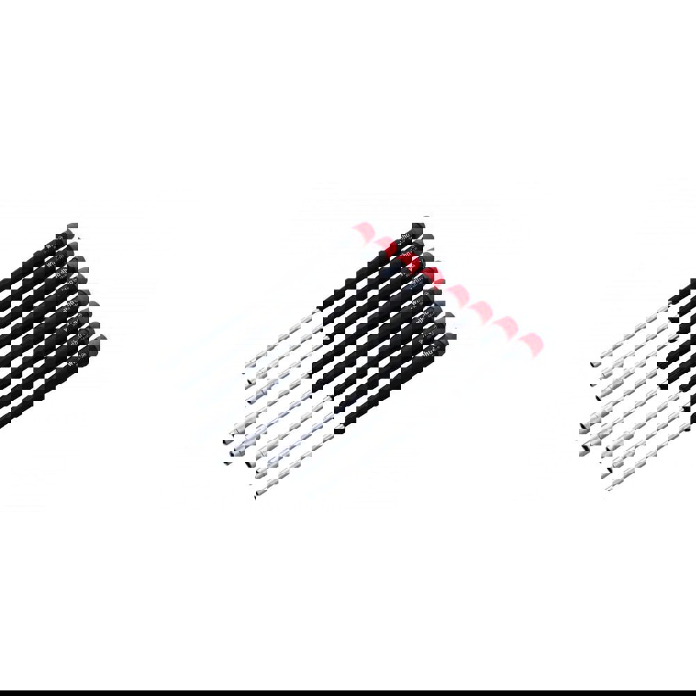 Nut Driver Set: 8 Pc, 2.5 to 6 mm, Standard Shaft, Ergonomic Handle