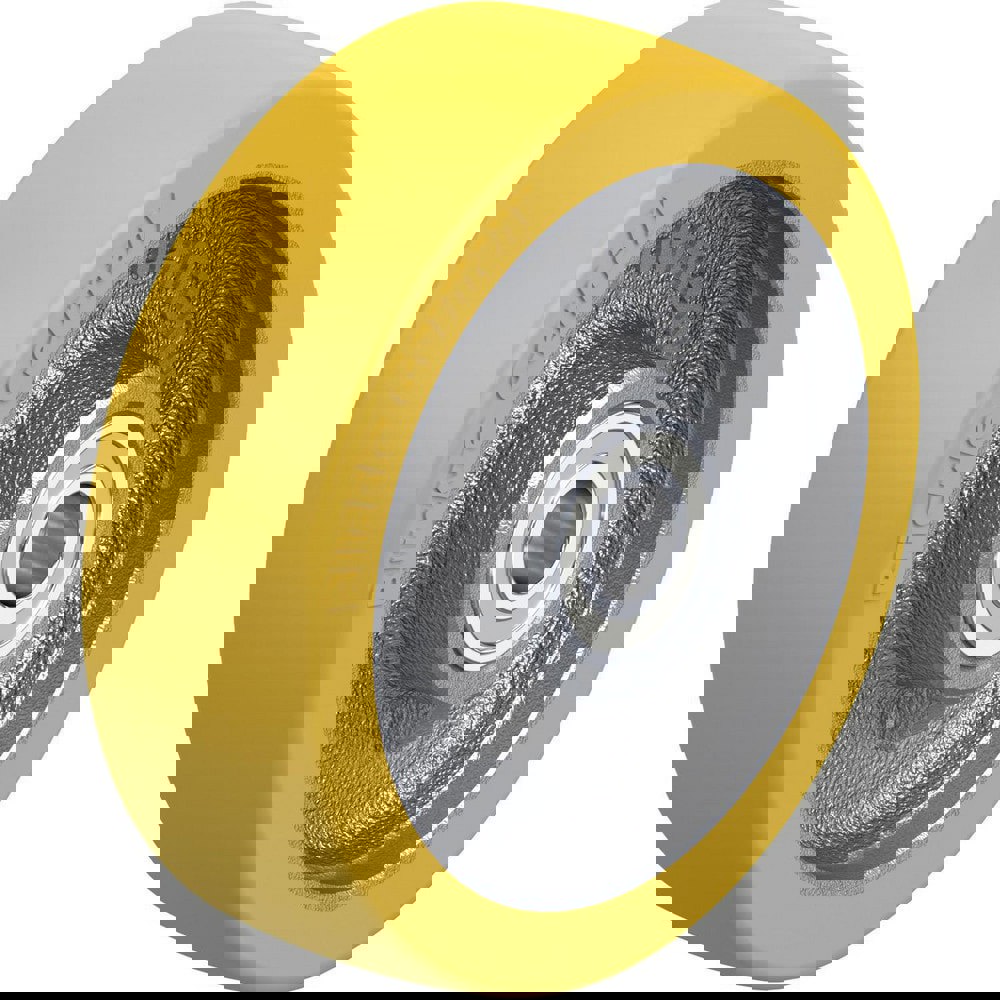 Caster Wheels; Wheel Type: Rigid; Swivel ; Wheel Diameter (Inch): 5 ; Bearing Type: Ball ; Wheel Width (Inch): 1-9/16 ; Wheel Core Material: Cast Iron ; Wheel Material: Polyurethane