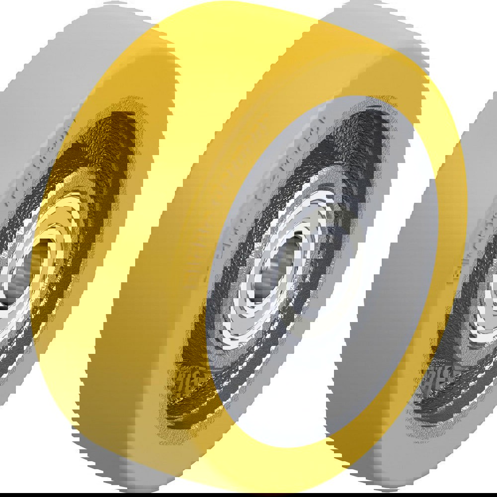 Caster Wheels; Wheel Type: Rigid; Swivel ; Wheel Diameter (Inch): 4 ; Bearing Type: Ball ; Wheel Width (Inch): 1-9/16 ; Wheel Core Material: Cast Iron ; Wheel Material: Polyurethane
