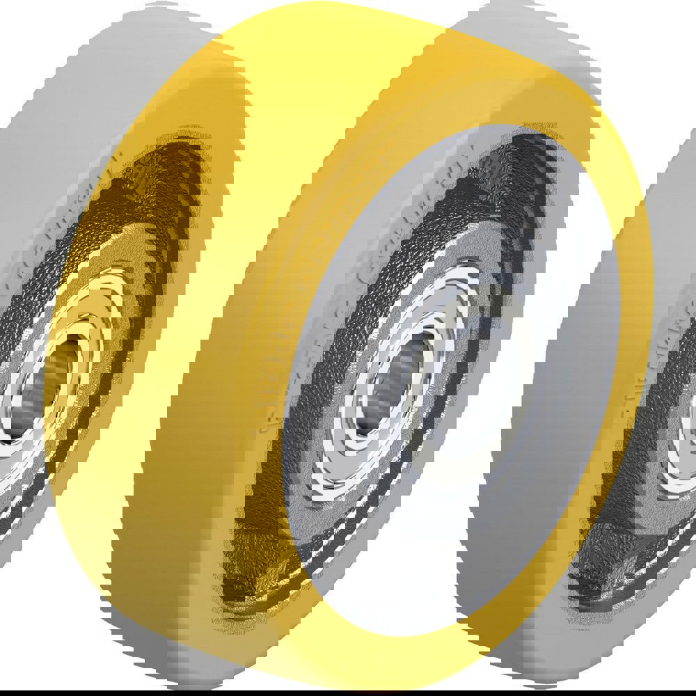 Caster Wheels; Wheel Type: Rigid; Swivel ; Wheel Diameter (Inch): 5 ; Bearing Type: Ball ; Wheel Width (Inch): 2 ; Wheel Core Material: Cast Iron ; Wheel Material: Polyurethane
