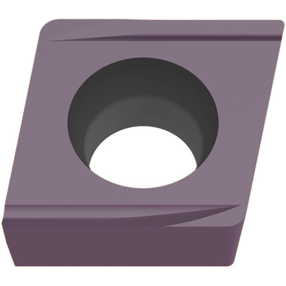 Turning Inserts; Relief Angle: 7.000 ; Insert Style: CCGT ; Corner Radius (mm): 0.20 ; Corner Radius (Decimal Inch): 0.0079 ; Included Angle: 80.00 ; Manufacturer Grade: VP15TF