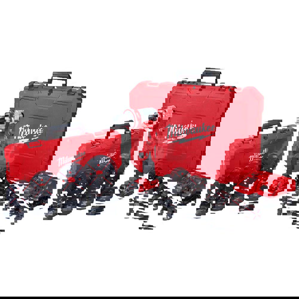 Punch & Driver Kits; Tool Type: Knockout Kit ; Punch Shape: Round ; Operating Method: Battery