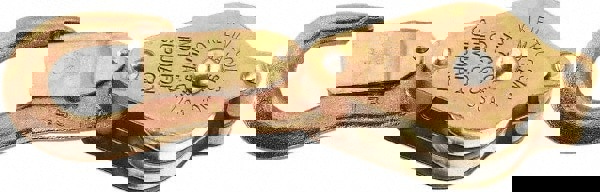 Blocks & Pulleys; Rope Type: Fibrous ; Work Load Limit: 750lb ; Overall Height: 1.469in ; Overall Length: 5.4in ; Overall Width: 1.469in ; Bearing Material: Bronze