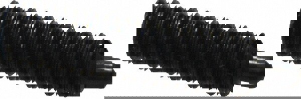 Threaded Spring Plunger: M5 x 0.8, 19 mm Thread Length, 2.36 mm Dia, 3 mm Projection