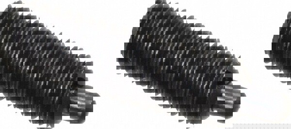 Threaded Spring Plunger: M8 x 1.25, 25 mm Thread Length, 3.43 mm Dia, 5 mm Projection