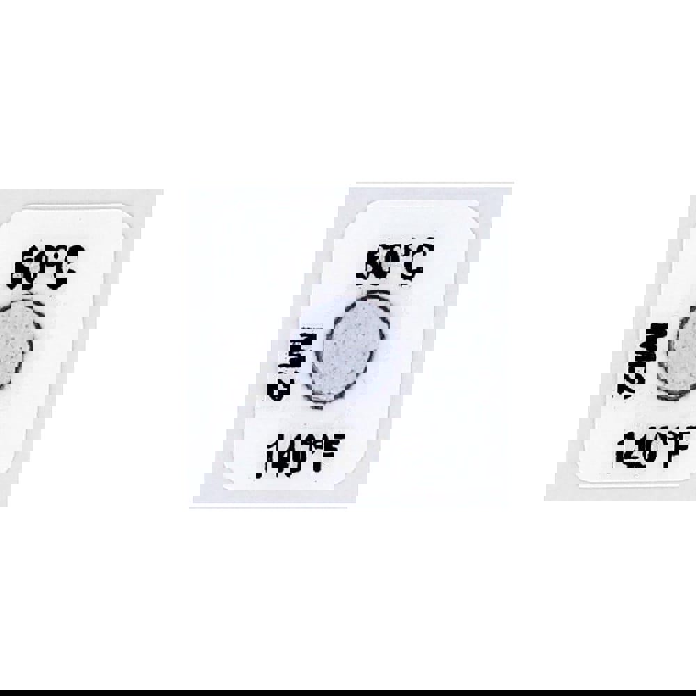 60&deg;C Temp Indicating Label