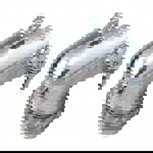 Conduit Connector: For FMC, Die Cast Zinc, 3/8