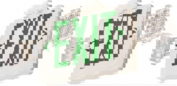 1 Face 3.2 Watt Surface & Wall Mount LED Combination Exit Signs