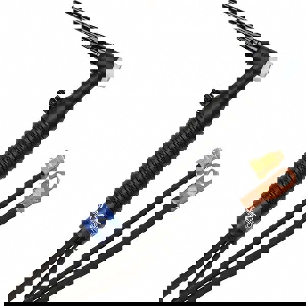 200 Amp 12-1/2' Rubber Outfit 26FV Air Cooled TIG Welding Torch Kit