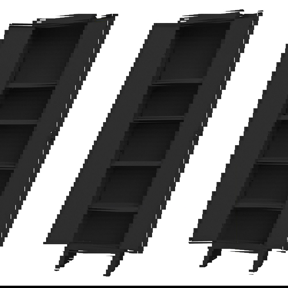 Storage Cabinets; Cabinet Type: Steel Storage Cabinet ; Cabinet Material: Steel ; Width (Inch): 18-1/32 ; Depth (Inch): 36-1/8 ; Cabinet Door Style: Recessed ; Height (Inch): 77-3/4