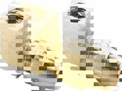 Compression Tube Female Elbow: 1/8-27