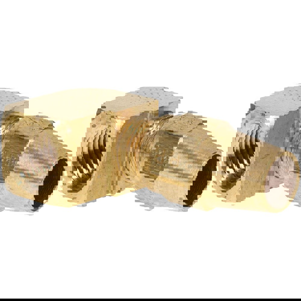 Compression Tube Female Elbow: 1/4-18