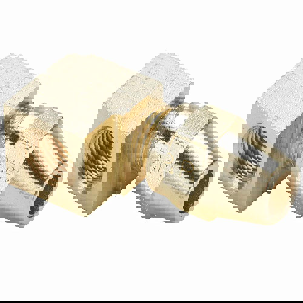 Compression Tube Female Elbow: 1/2-14