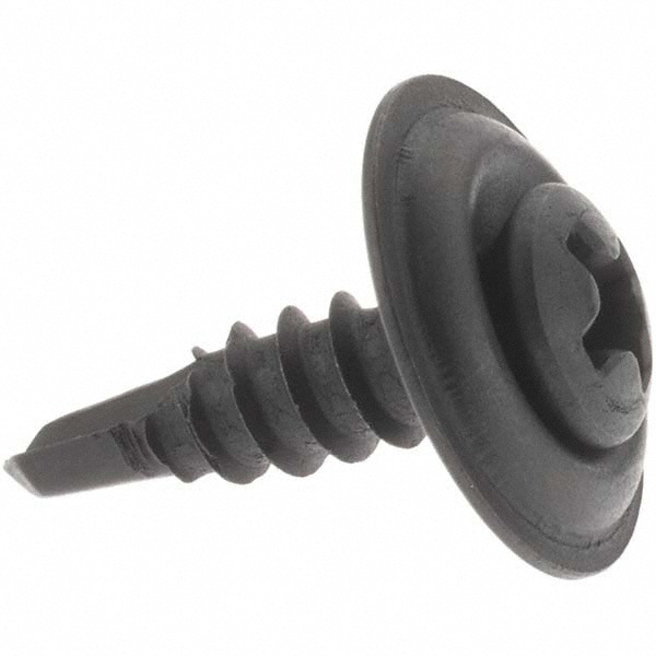 Sheet Metal Screw: #8, Sems Oval Head, Phillips