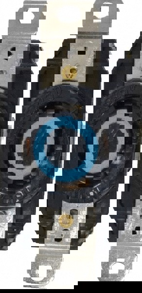 250 VAC, 30 Amp, L15-30R NEMA, Self Grounding Receptacle