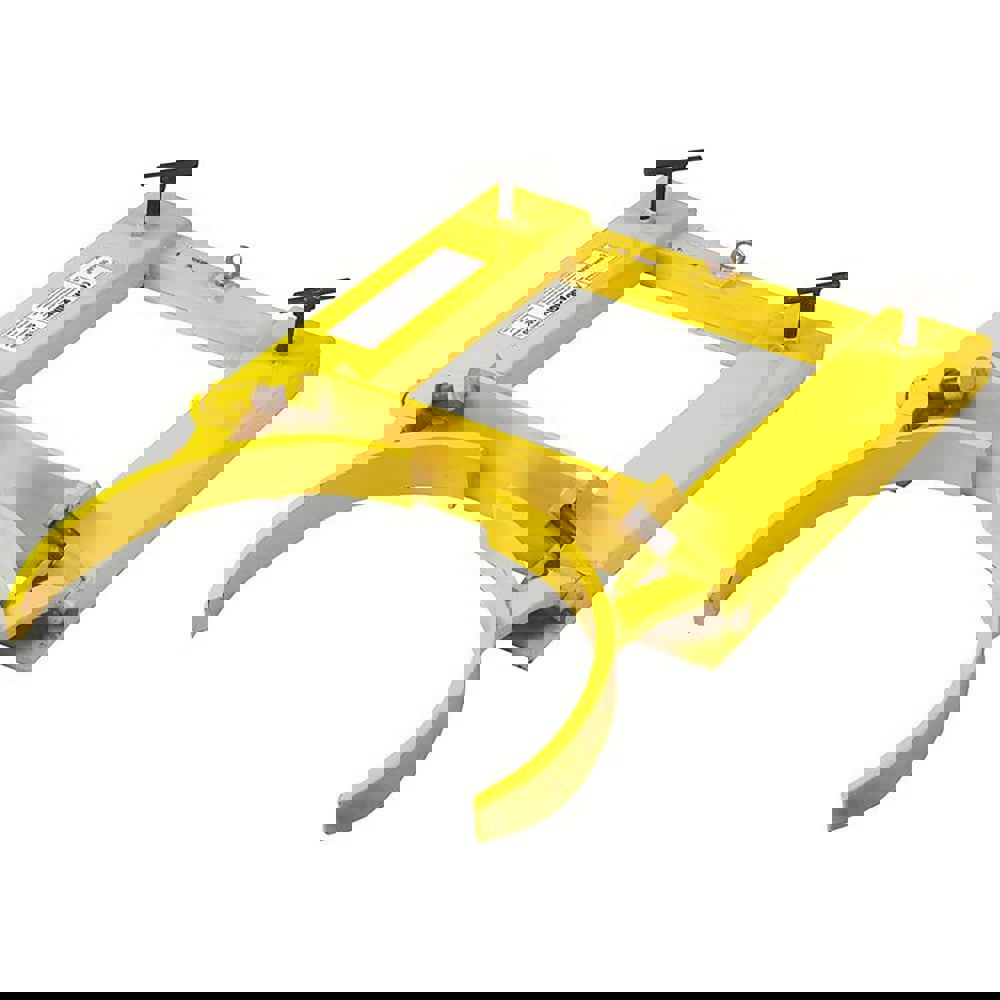 Forklift Attachments; Attachment Type: Fork Truck Adjustable Drum Grab ; Type: Forklift Clamp & Bracket Set ; UNSPSC Code: 24101629