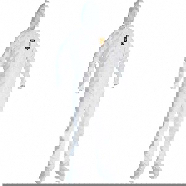 Disposable Coveralls: Size 8X-Large, SMS, Zipper Closure