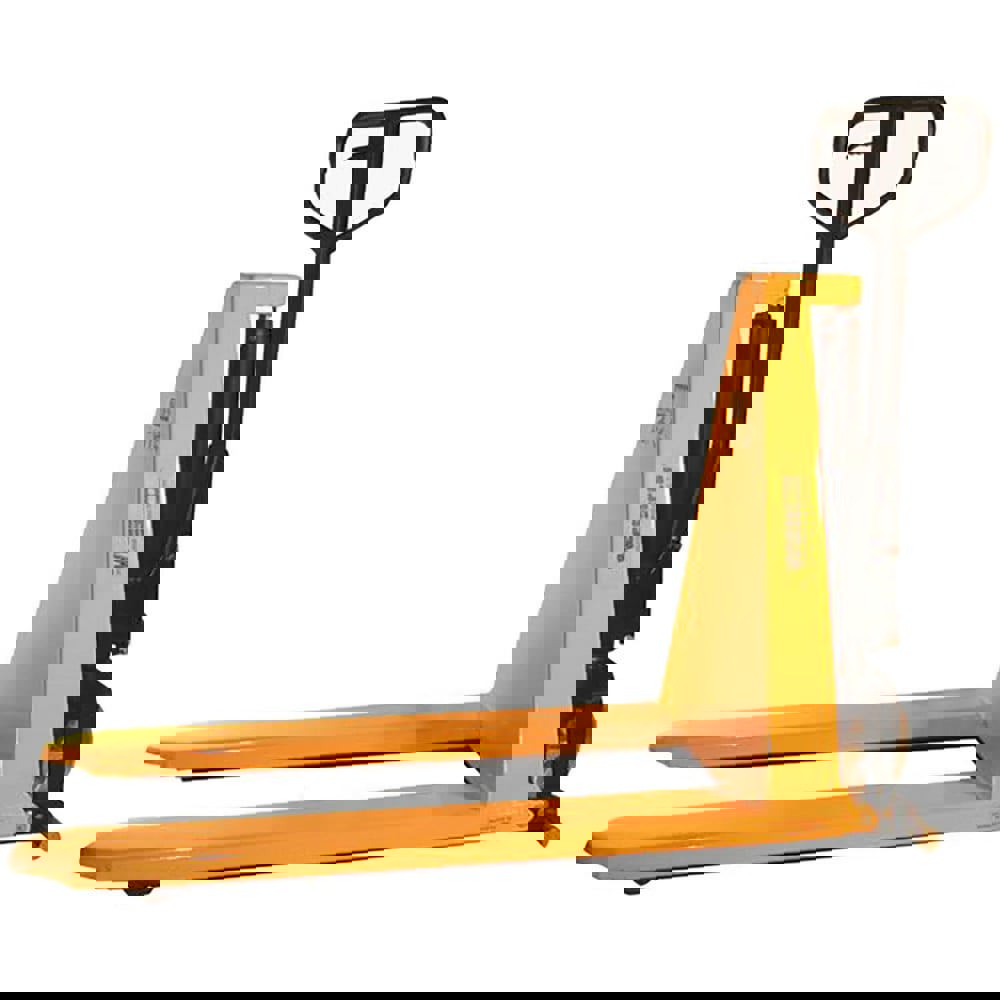 Pallet Trucks/Jacks; Type: NON-TELESCOPING MANUAL HIGH LIFT ; Control Type: Hand ; Load Capacity (Lb. - 3 Decimals): 2200.000 ; Outside Fork Width: 21in ; Maximum Lifting Height: 31.5in ; Minimum Lifting Height: 3.3in