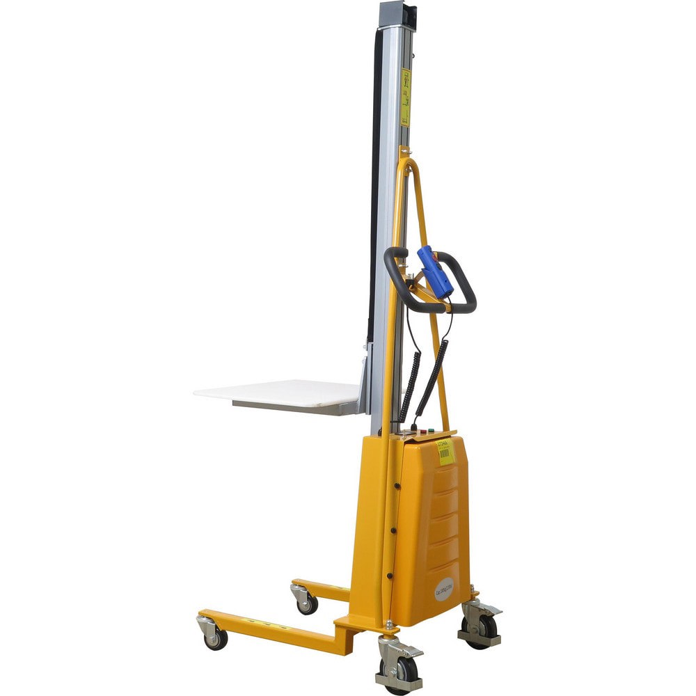 Manually Operated Lifts; Lift Type: Platform Base ; Type: Electric Lift ; Load Capacity: 220lb ; Load Capacity (Lb. - 3 Decimals): 220.000 ; Invertible Forks: No ; Maximum Working Height: 66
