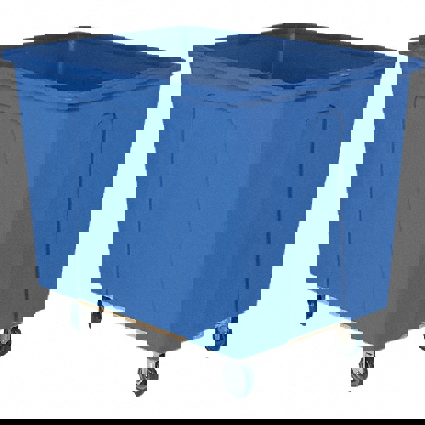 Plastic Basket Truck: 350 lb Capacity