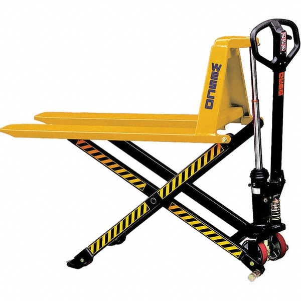 Manual Pallet Truck: 2,200 lb Capacity, 27