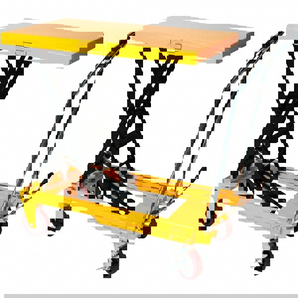 2,200 Lb Capacity Manual Hydraulic Scissor Lift Table