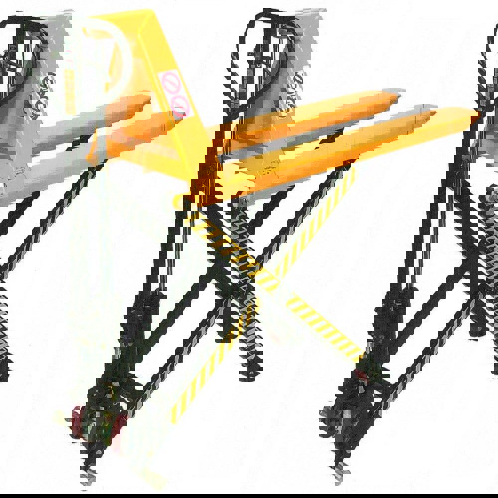 Mobile Hand Lift Table: 3,300 lb Capacity, 3.6 to 48.5