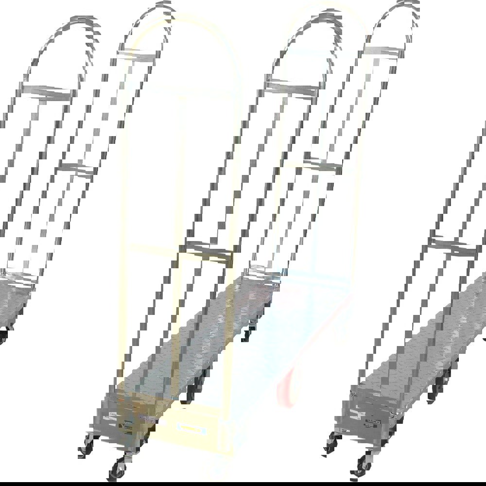 Bar, Panel & Platform Trucks; Type: Steel U-Boat ; Load Capacity (Lb. - 3 Decimals): 1750.000 ; Body Material: Steel ; Height (Inch): 60 ; Deck Surface: Diamond Tread ; Platform Height: 10.75in