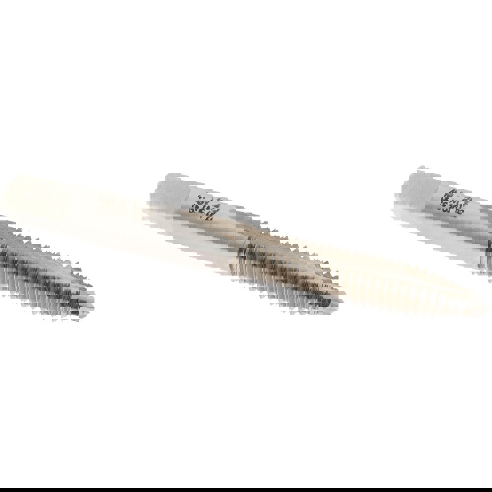 Spiral Point Tap: M8x1.25 Metric Coarse, 2 Flutes, Plug, High Speed Steel