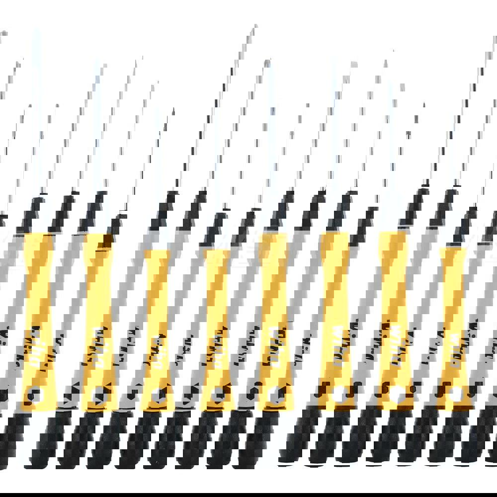 Screwdriver Set: 8 Pc, ESD, Phillips & Slotted
