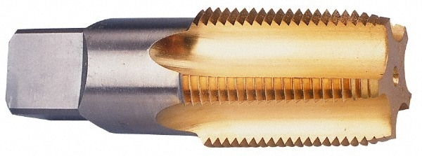 Standard Pipe Tap: 1/8-27, NPT, 4 Flutes