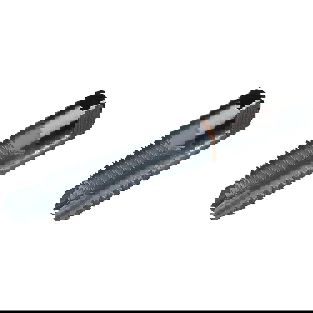 Spiral Point Tap: #6-40 UNF, 2 Flutes, Plug Chamfer, 2B/3B Class of Fit, High-Speed Steel, TiCN Coated