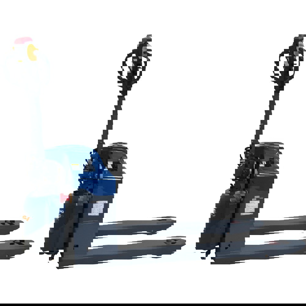 Pallet Trucks/Jacks; Type: Power Semi-Electric Pallet Truck ; Control Type: Hand ; Load Capacity: 3300 ; Outside Fork Width: 6in ; Maximum Lifting Height: 7.5in ; Minimum Lifting Height: 3.3in