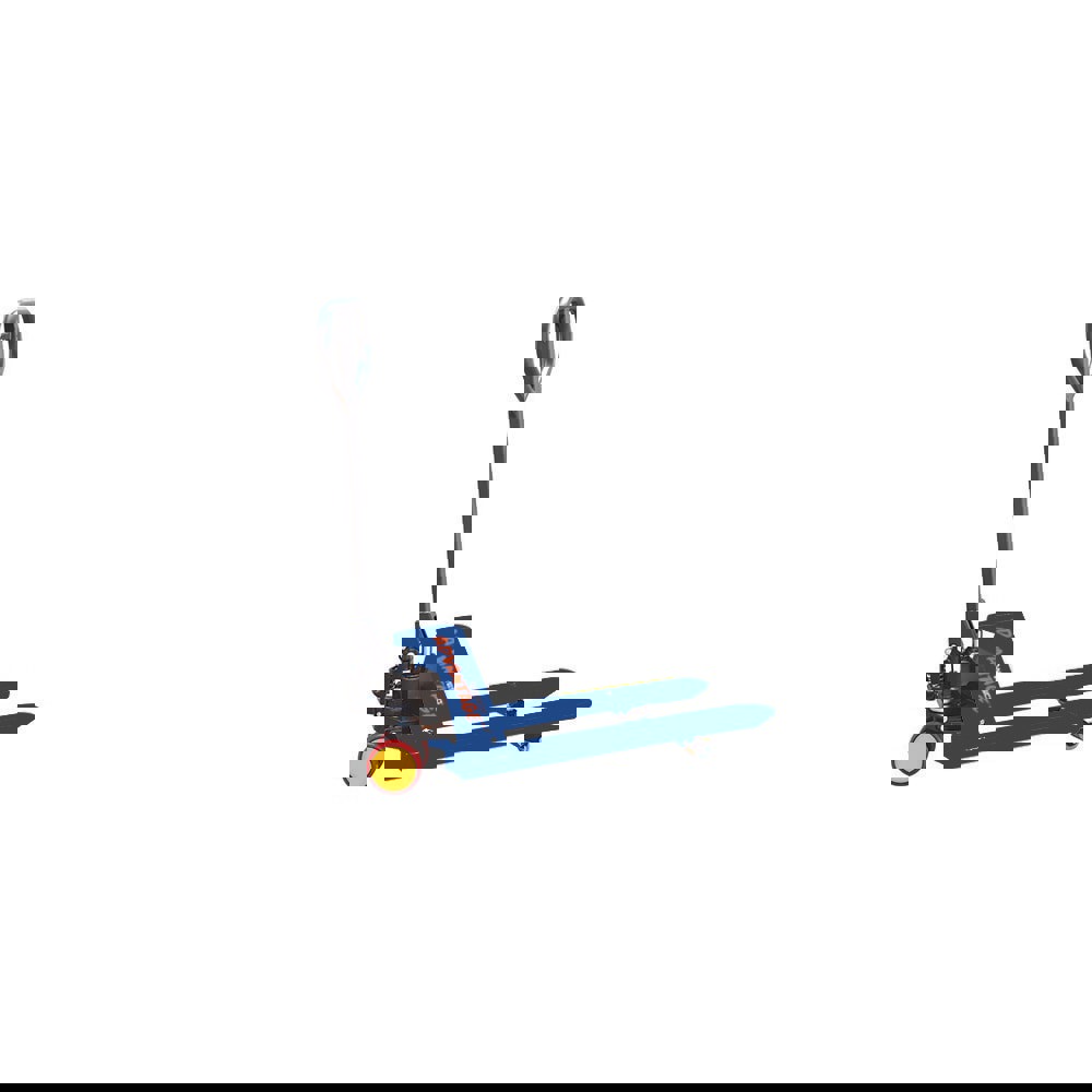 Pallet Trucks/Jacks; Type: Advantage Mini Pallet Truck ; Control Type: Hand ; Load Capacity (Lb. - 3 Decimals): 1100.000 ; Outside Fork Width: 15in ; Maximum Lifting Height: 6in ; Minimum Lifting Height: 2.5in