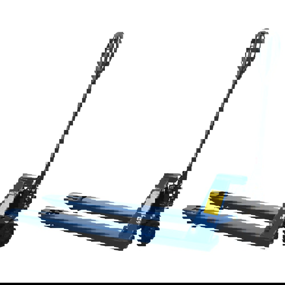 Pallet Trucks/Jacks; Type: Advantage Pallet Truck ; Control Type: Hand ; Load Capacity (Lb. - 3 Decimals): 4400.000 ; Outside Fork Width: 21in ; Maximum Lifting Height: 7.5in ; Minimum Lifting Height: 2.9in