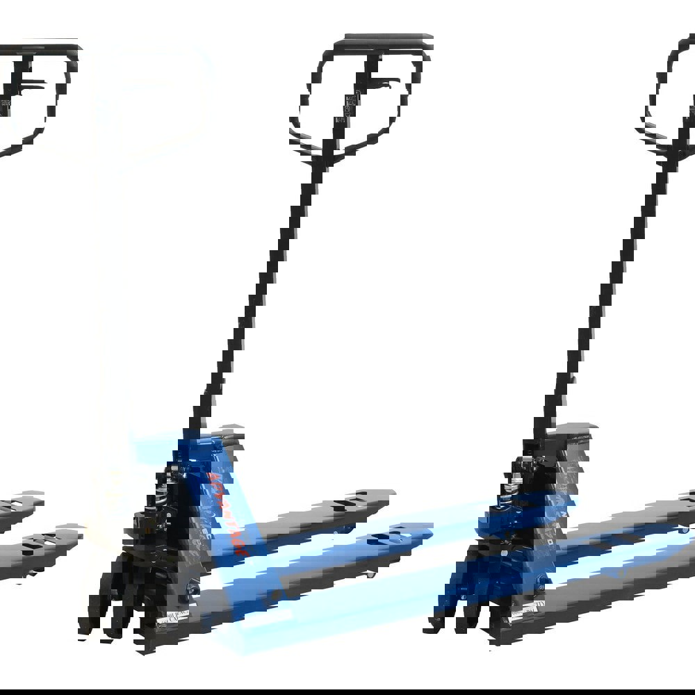 Pallet Trucks/Jacks; Type: Advantage Pro Pallet Truck ; Control Type: Hand ; Load Capacity (Lb. - 3 Decimals): 6600.000 ; Outside Fork Width: 27in ; Maximum Lifting Height: 7.5in ; Minimum Lifting Height: 2.9in
