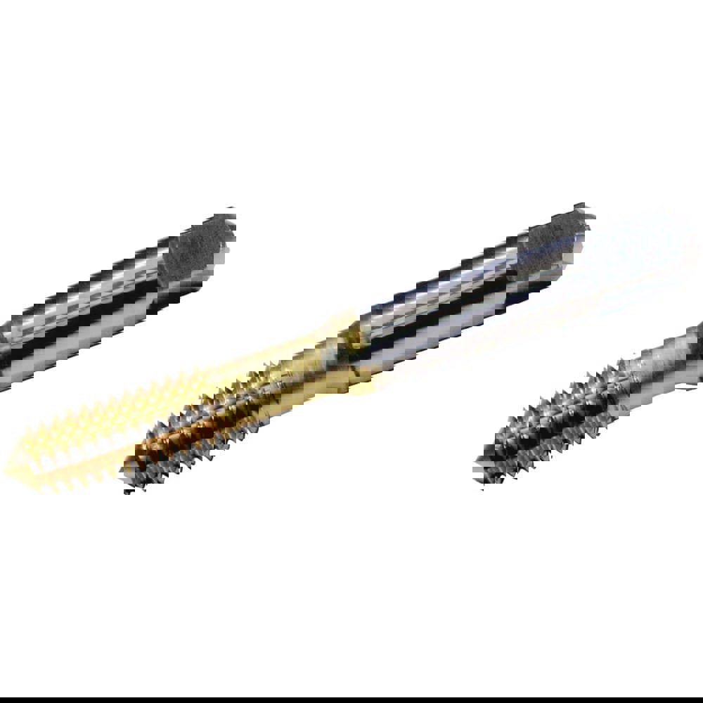 Thread Forming Tap: 1/4-20 UNC, 3B Class of Fit, Bottoming, High Speed Steel, TiCN Coated