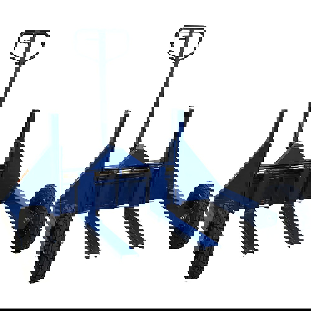 Pallet Trucks/Jacks; Type: Advantage Pro-Max All-Terrain Pallet Truck ; Control Type: Hand ; Load Capacity (Lb. - 3 Decimals): 3300.000 ; Outside Fork Width: 29in ; Maximum Lifting Height: 9.5in ; Minimum Lifting Height: 2.7in