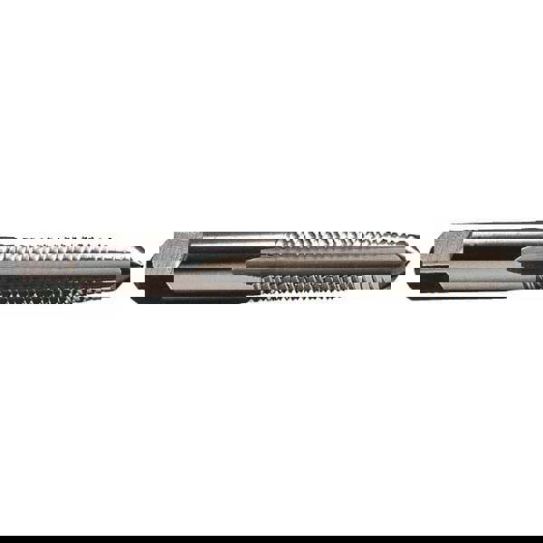 Straight Flute Tap: #10-32 UNF, 4 Flutes, Taper, 2B Class of Fit, High Speed Steel, Bright/Uncoated