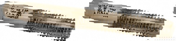 Straight Flutes Tap: 5/16-18, UNC, 4 Flutes, Bottoming, 3B, High Speed Steel, Bright/Uncoated