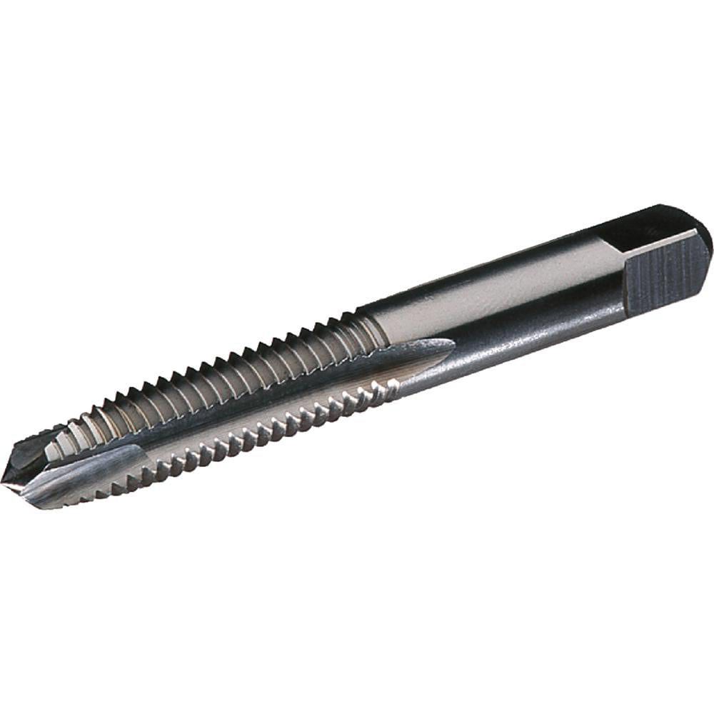 Spiral Point Tap: 5/8-18 UNF, 3 Flutes, Plug Chamfer, 2B/3B Class of Fit, High-Speed Steel, Steam Oxide Coated