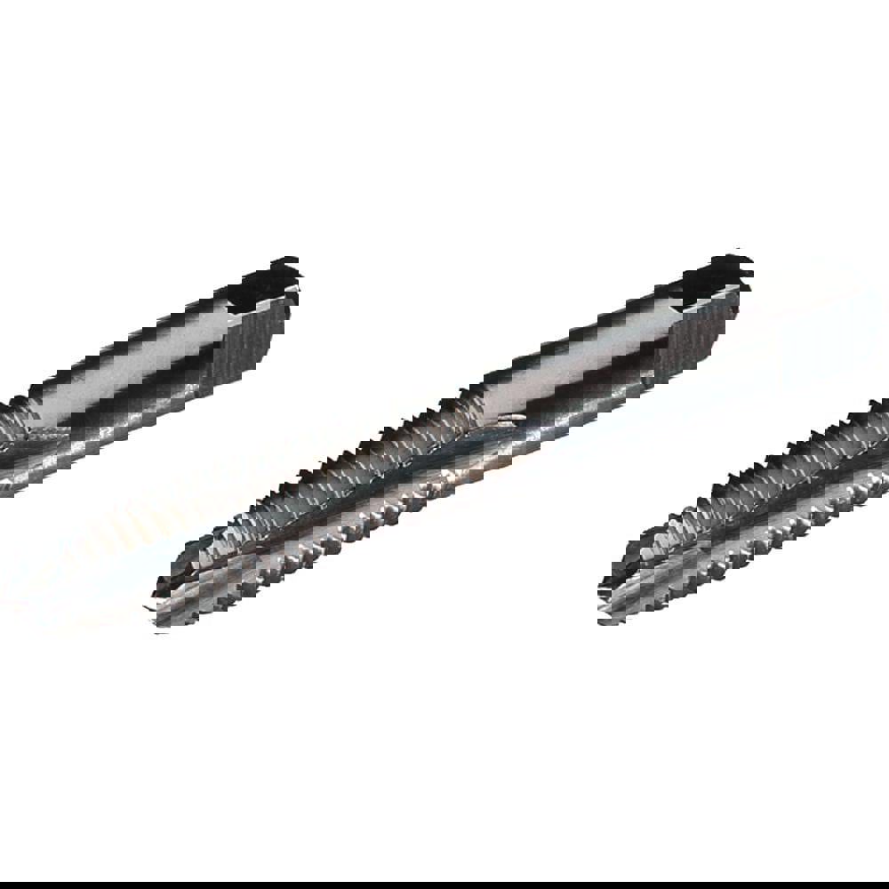 Spiral Point Tap: #2-56 UNC, 2 Flutes, Plug Chamfer, 2B/3B Class of Fit, High-Speed Steel, Steam Oxide Coated