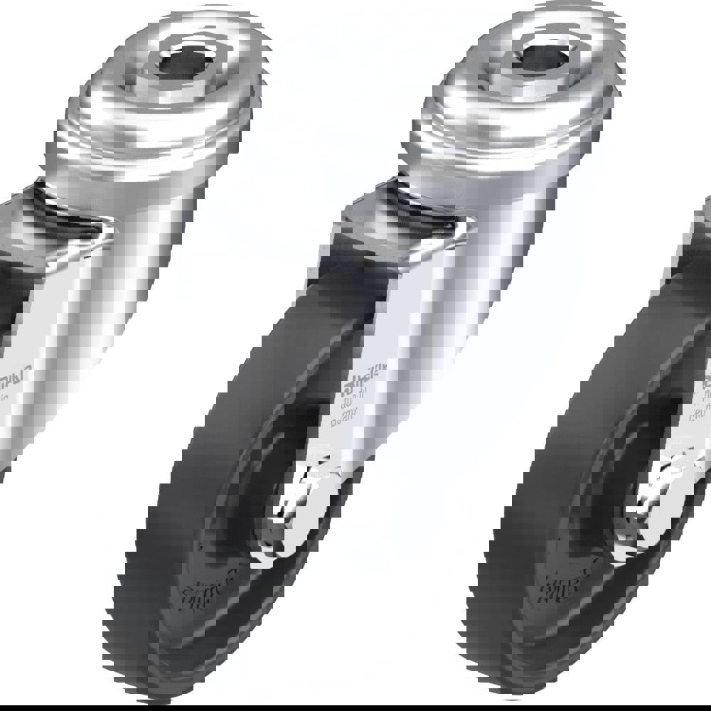 Standard Casters; Mount: Hollow Kingpin ; Caster Type: Swivel ; Brake Type: No Brake ; Bearing Type: Plain Bore ; Style: Plain Bore ; Wheel Diameter (Inch): 2