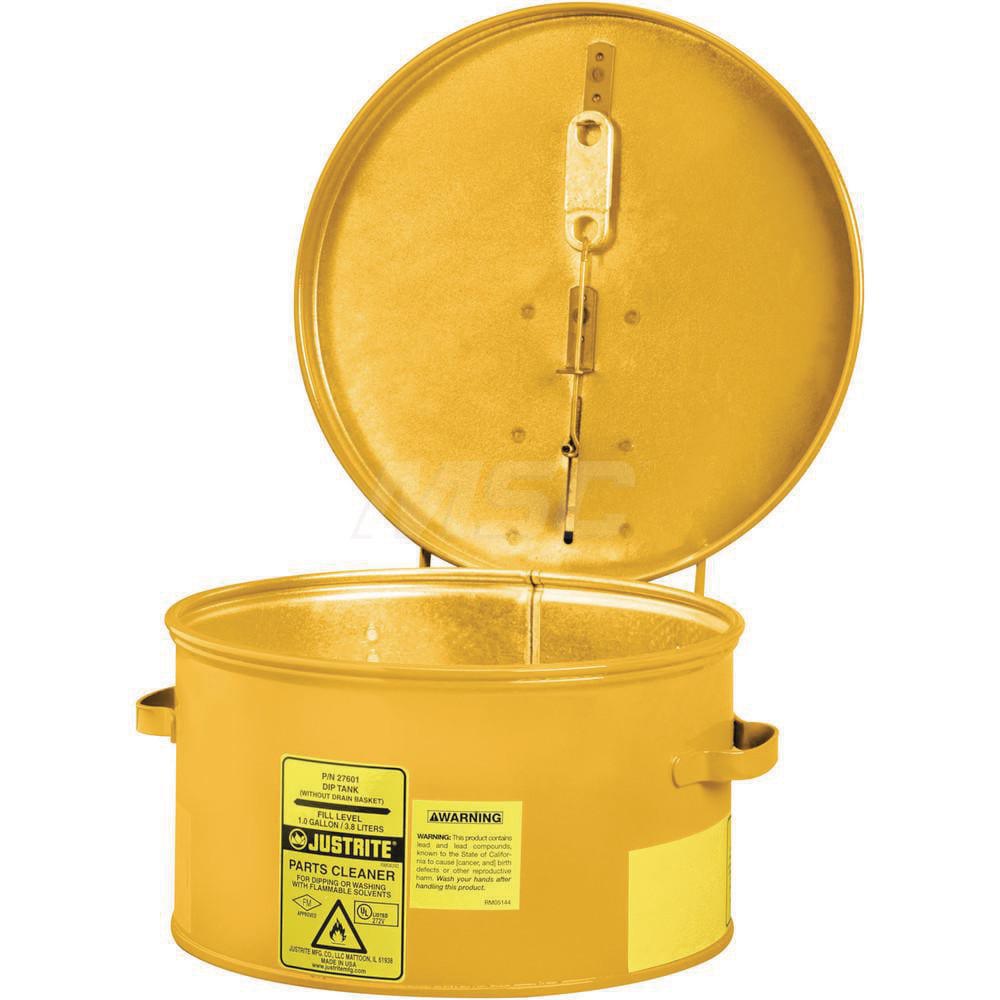 Safety Bench Cans & Dip/Wash Tanks; Capacity (Gal.): 1.000 ; Type: Dip Tank ; Tank Type: Dip Tank ; Capacity: 1.000 ; Capacity (Qt.): 4.00 ; Can Material: Steel