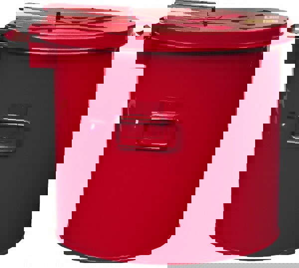 3.5 Gallon Capacity, Coated Steel, Red Wash Tank