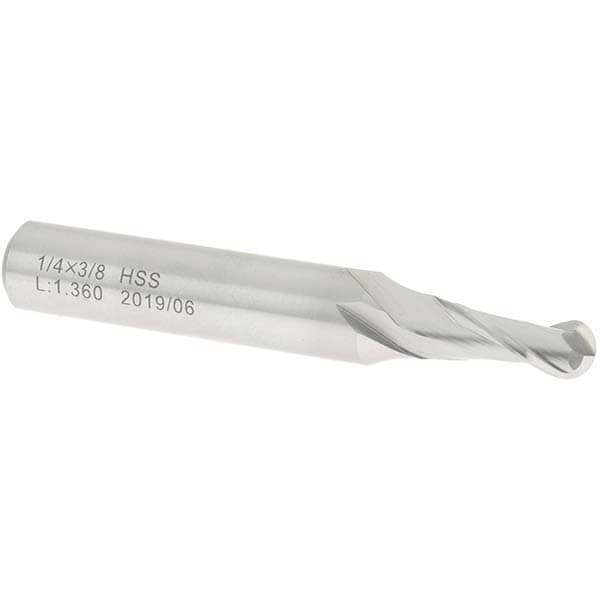 Ball End Mill: 0.2500